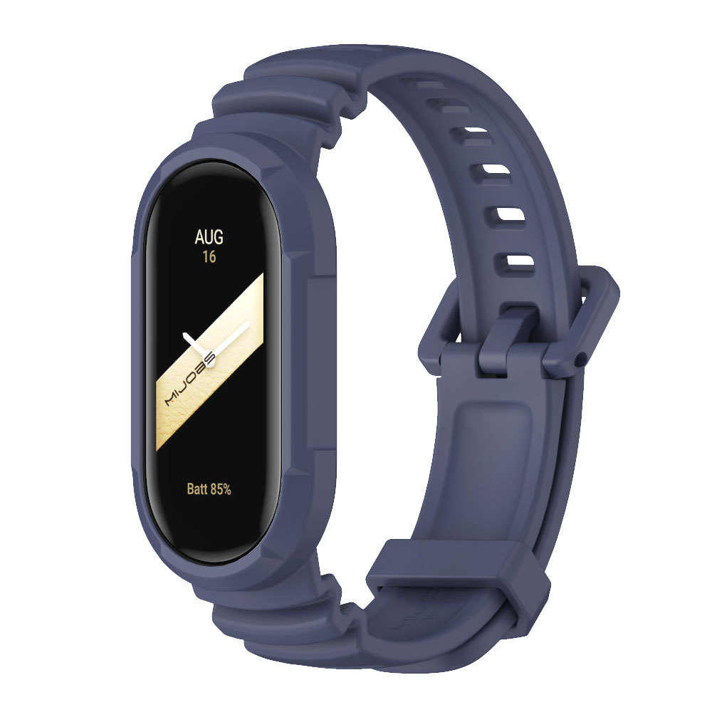 Ремінець силіконовий MIJOAS для Miband 8/9 (Синій)