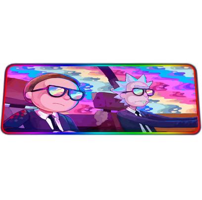 LED килимок для мишки "Rick and morty" 80*30 см (4)