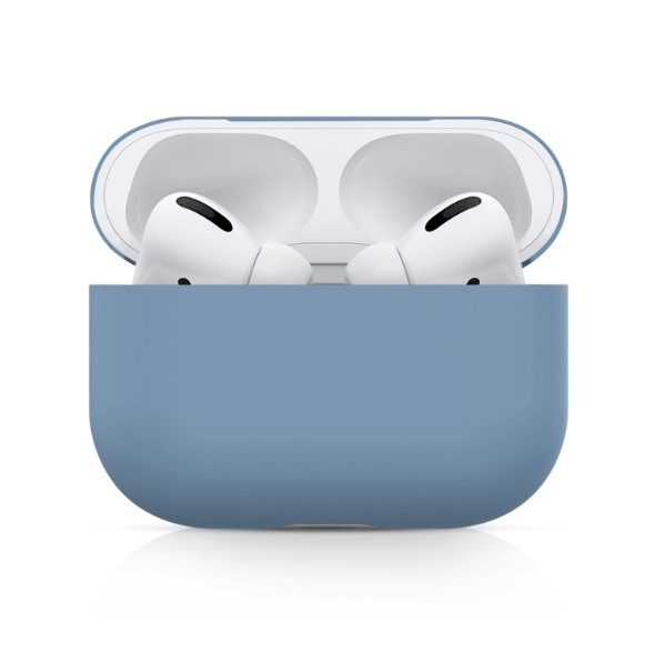 Силіконовий чохол для Apple AirPods Pro (Блакитний)