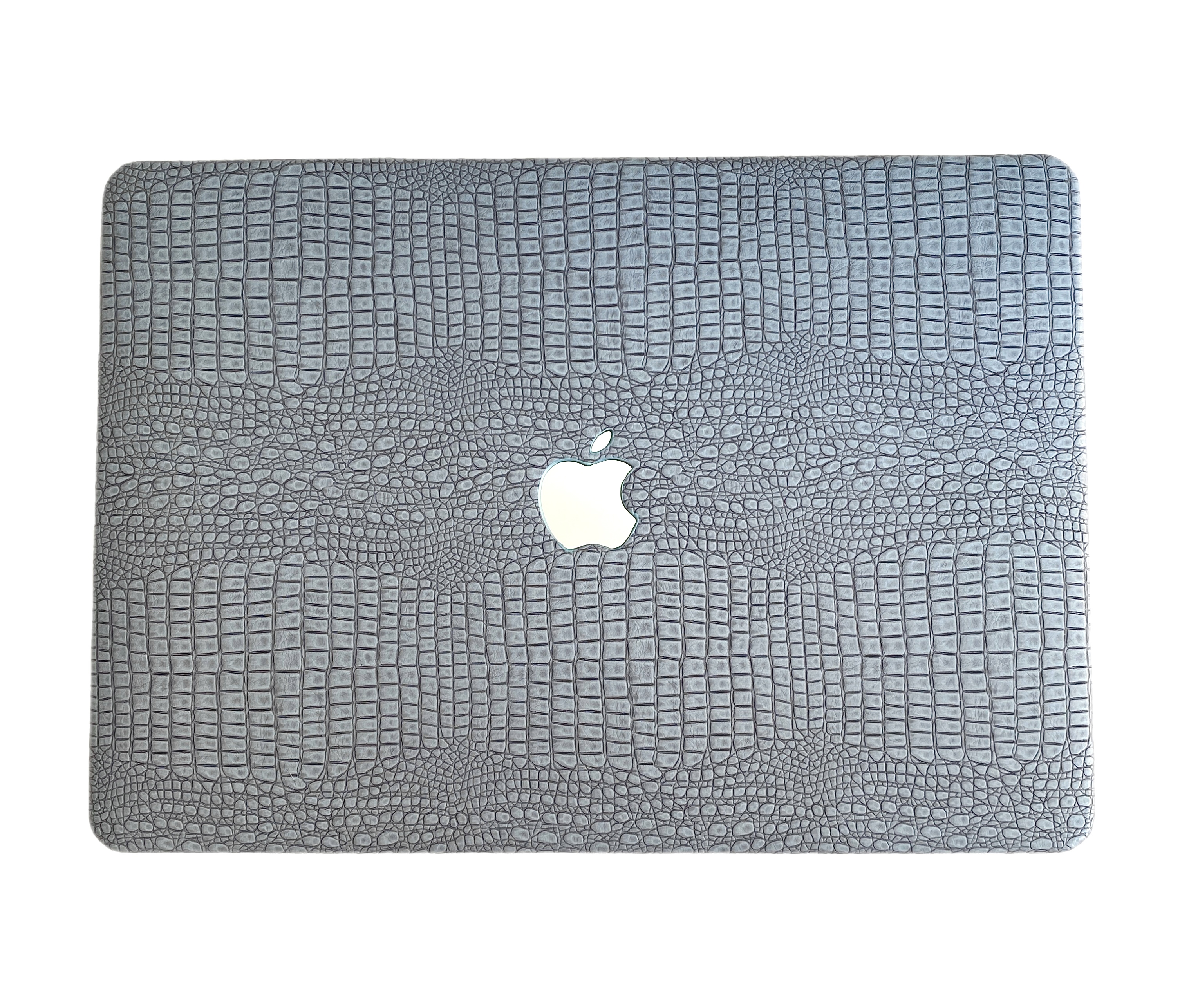 Чохол накладка на MacBook air 13 M1 ( 1932/2337 ) ШКІРЯНИЙ (Синий)