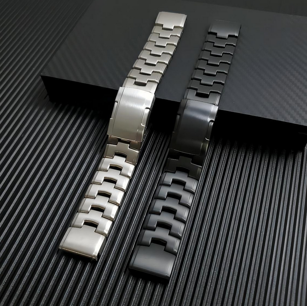 Ремінець Vented Titanium для Garmin 26 mm. (Титановий)