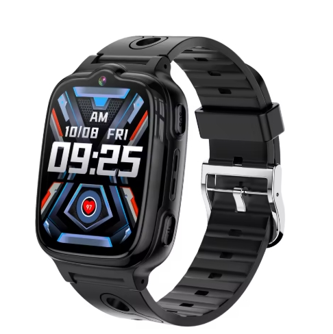 Дитячий смарт-годинник W19 4G з відеодзвінками та GPS — екран 1.83″, IP67 Українське меню (Чорні)