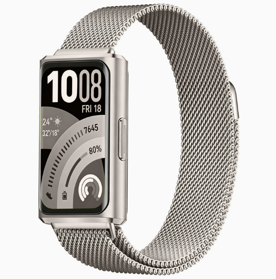 Міланський металевий ремінець для Huawei Band 11 / Band 11 Pro (strarlight silver)