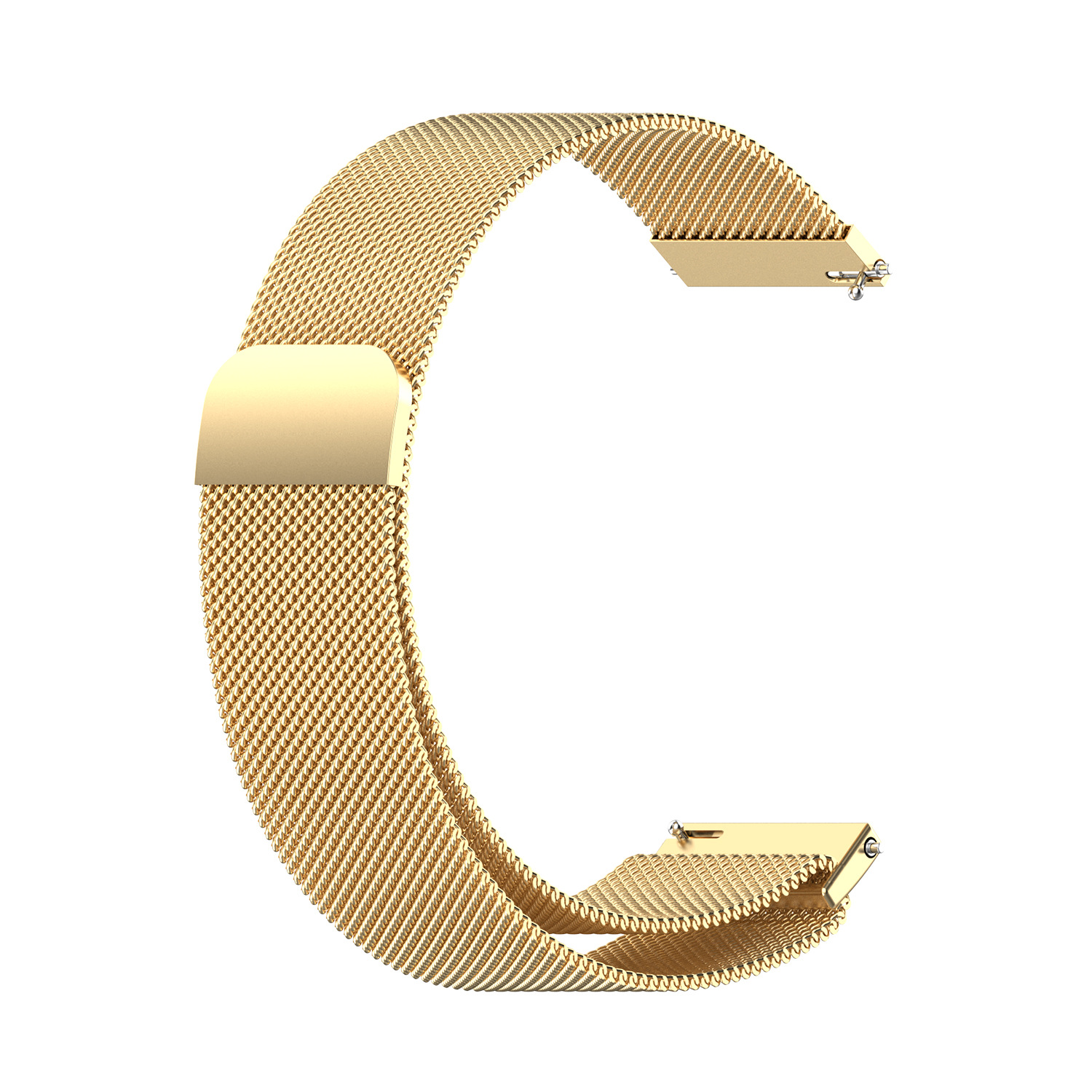 Ремінець міланська петля 22mm  (Жовтий)
