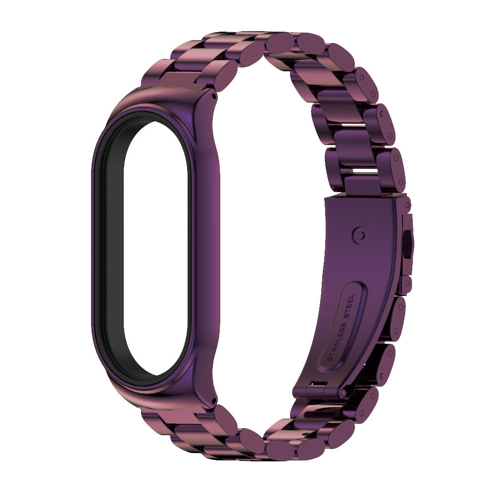 Ремінець металевий для Miband 7 MIjoas ,  (Фиолетовый)