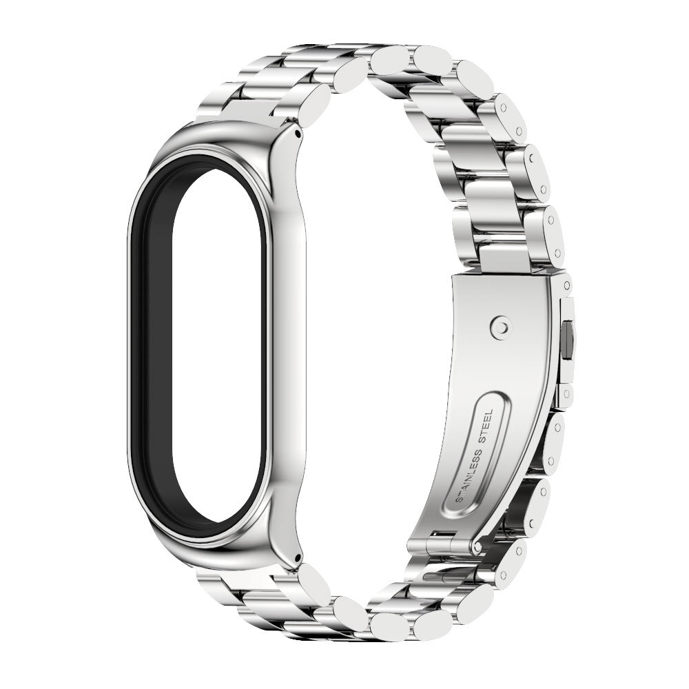 Ремінець металевий для Miband 8/9 MIjoas (Срібний)