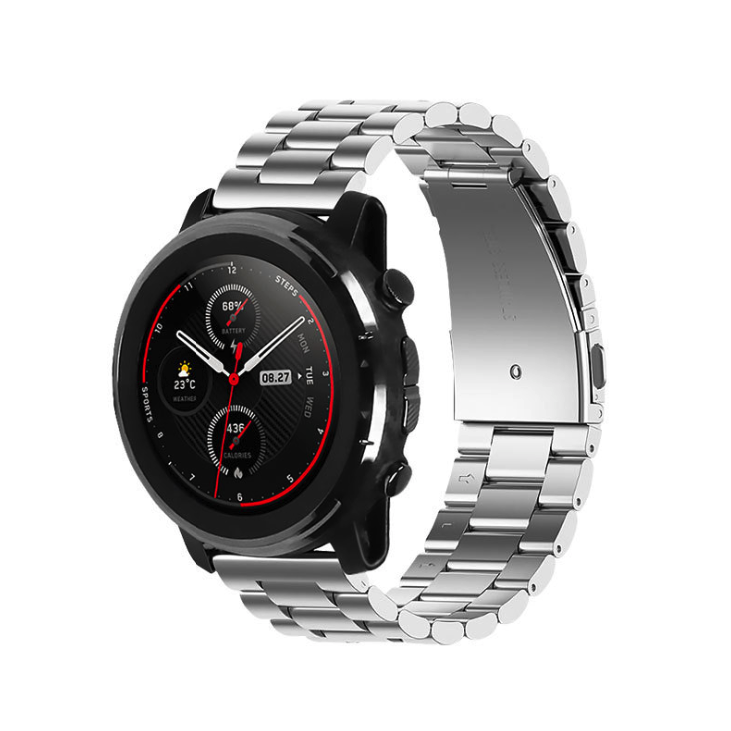 Ремінець металевий Blackpink 20mm для Cмарт годинника AMAZFIT GTR-42 / GTS (Срібний)