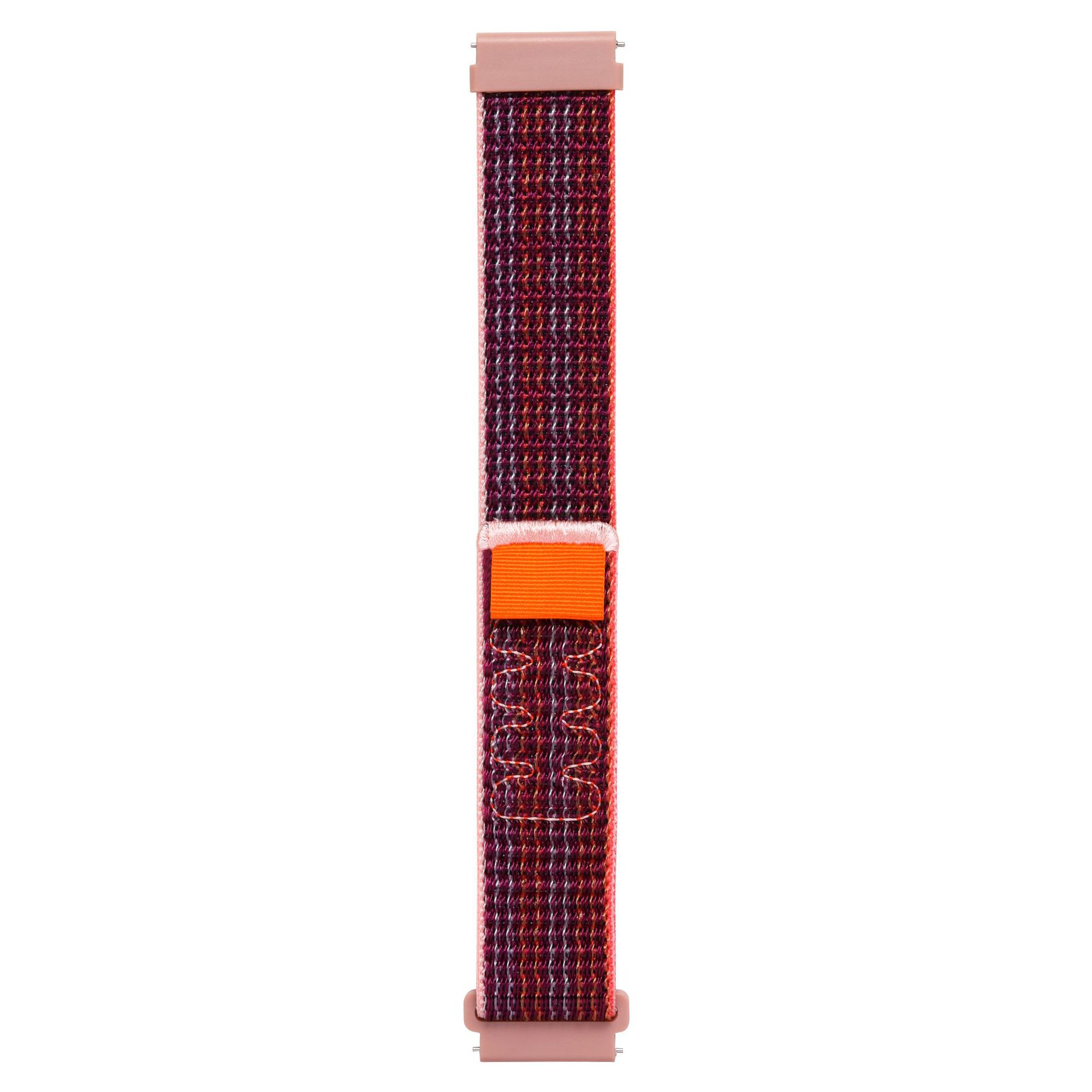 Ремінець Sport Loop для смарт годинників - 22 мм  (Berry Purple)