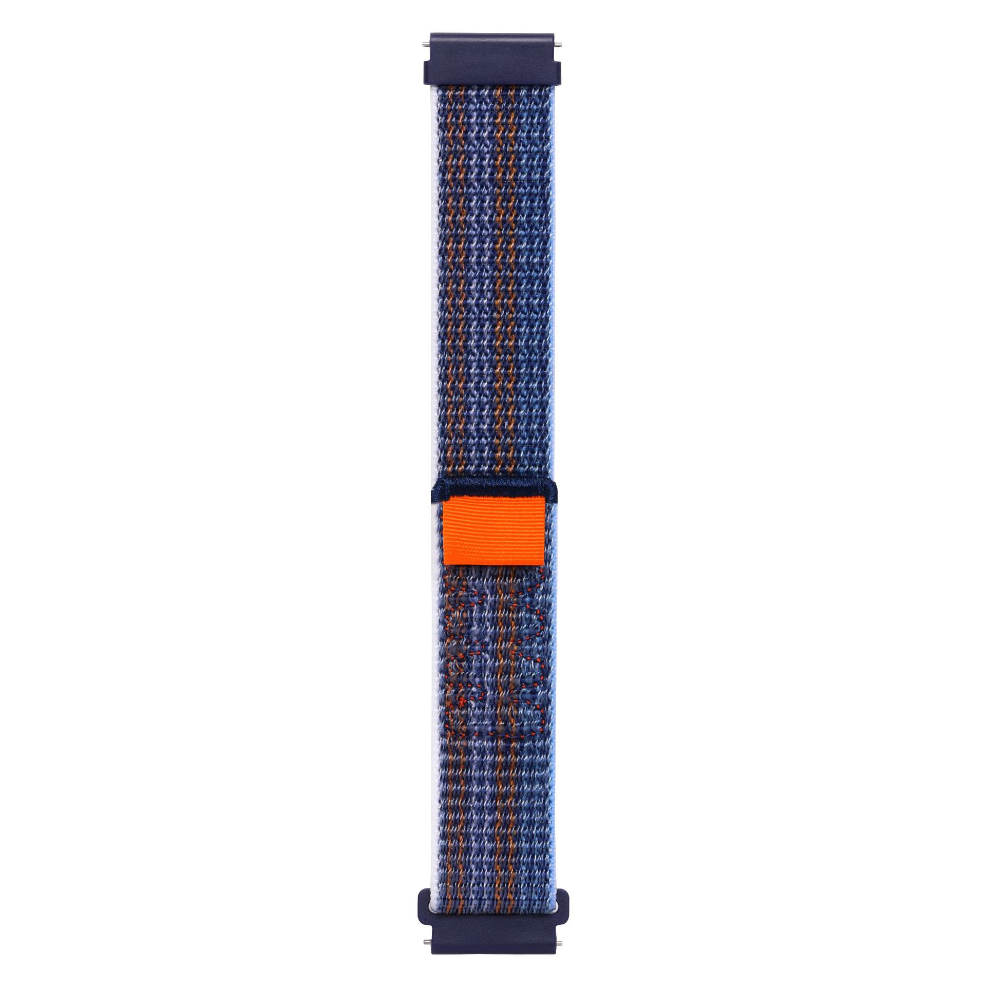 Ремінець Sport Loop для смарт годинників - 22 мм  (Storm Blue)