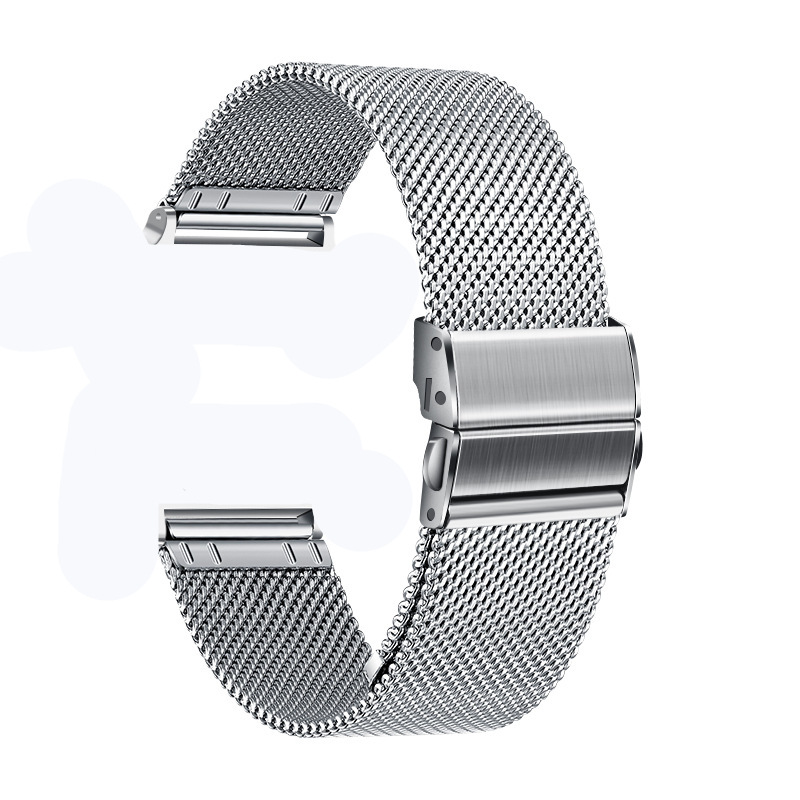 Ремешок миланская петля с застежкой 22mm Xiaomi Amazfit Stratos | GTR 47 | Stratos 3, Золотой (Срібний)