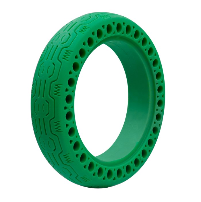 Перфорована антипрокольна шина 8.5 дюймів (8 1/2х2 Xiaomi M365/1S/Pro) (Зеленый)