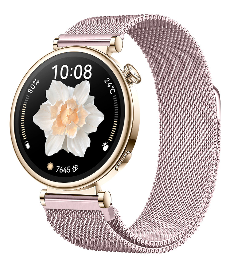 Ремінець міланська петля 22mm  (Pink)