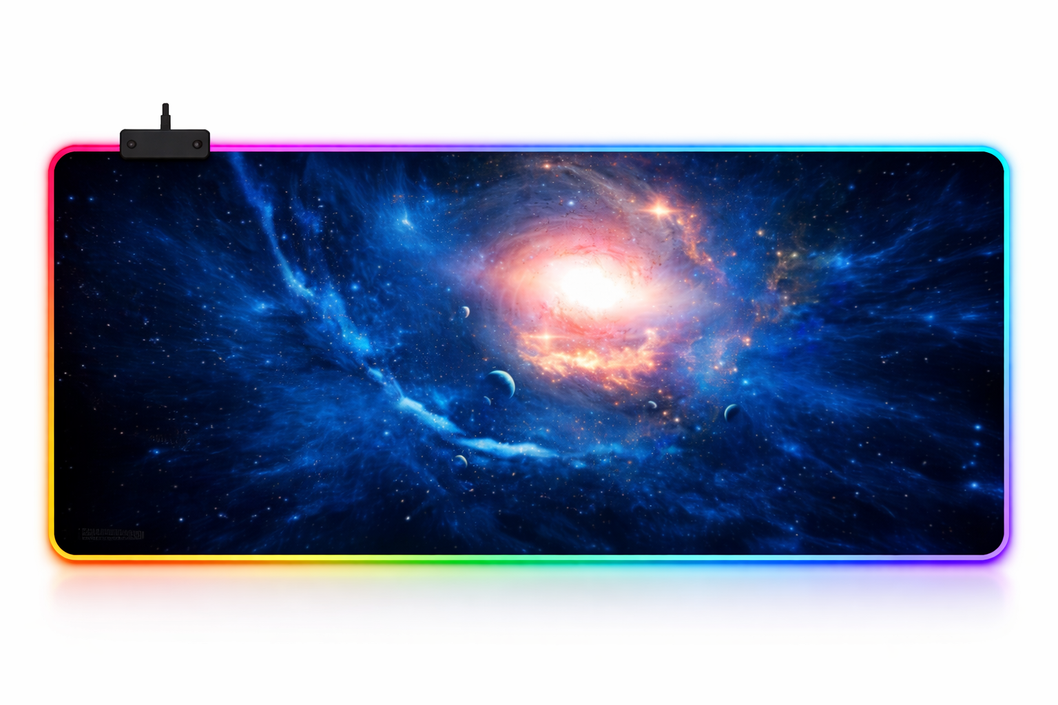 LED килимок для мишки Космос 80х30см. (25)