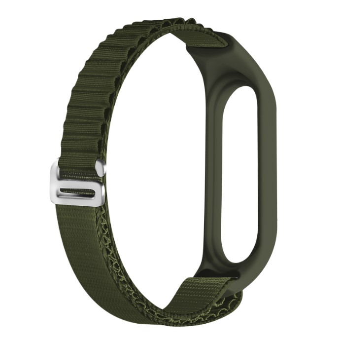 Ремінець Alpine Loop для MiBand 3/4/5/6/7, Помаранчевий (Хакі)