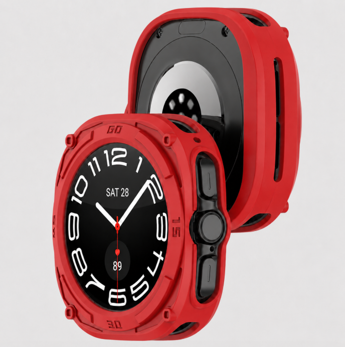 Захисний чохол-бампер Armor для Samsung Galaxy Watch Ultra 47 мм (червоний)