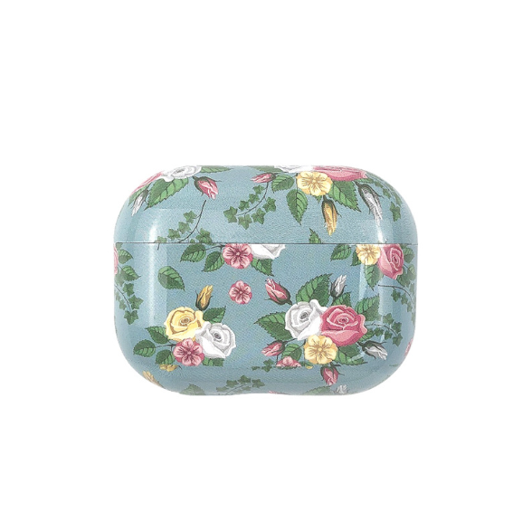Чохол пластиковий BlackPink для AirPods PRO Flower Series, Green/Yeloow