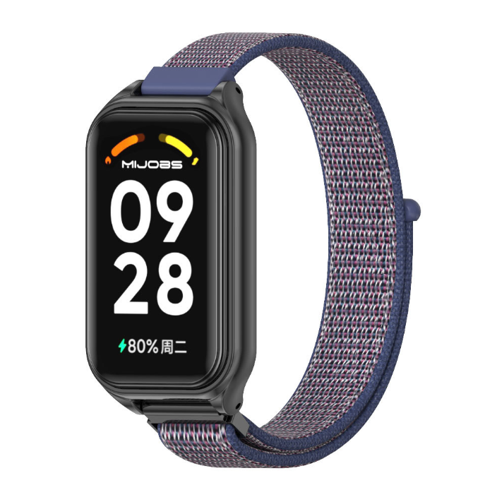 Ремінець тканинний для Xiaomi Mi Smart Band 8 Active (Синій)