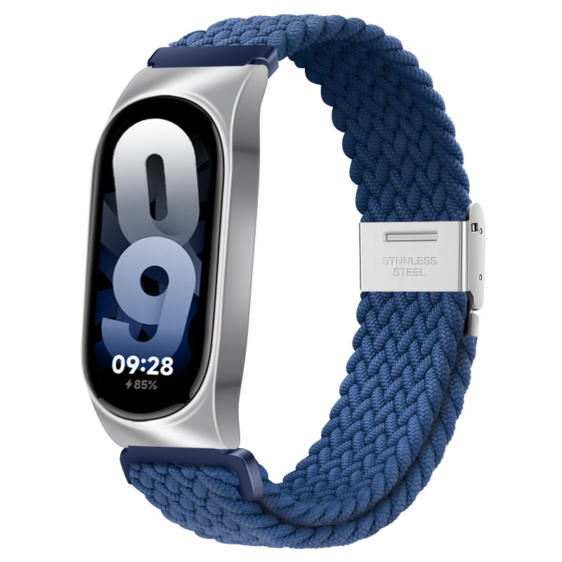 Ремінець для Mi Band 8/9 тканинний (Синий / Navy Blue)