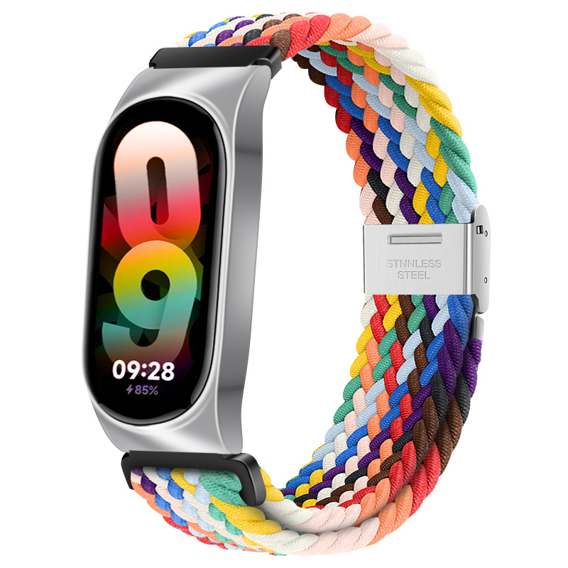 Ремінець для Mi Band 8/9 тканинний (Різнокольоровий 4)
