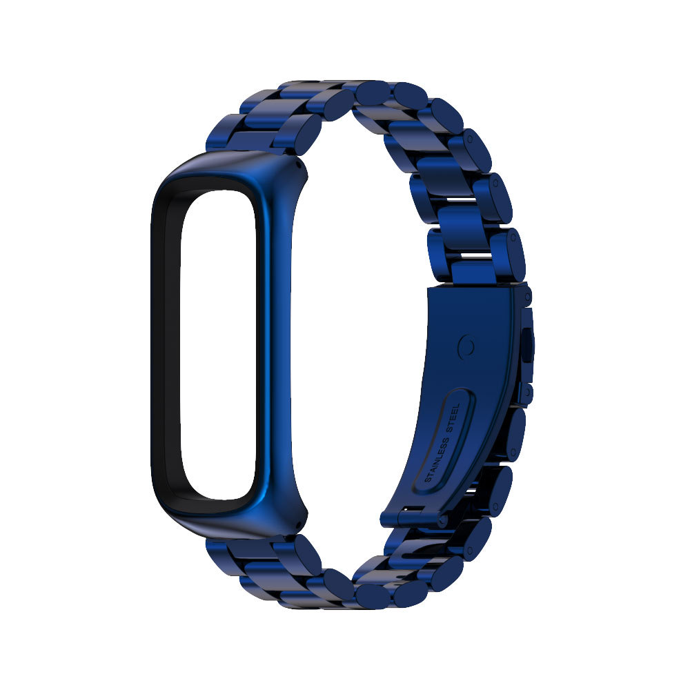 Металевий ремінець  для Galaxy Fit 2 (Синій)