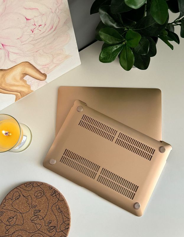 Чохол на MacBook AIR 15 (A2941), Rose Gold (Gold)