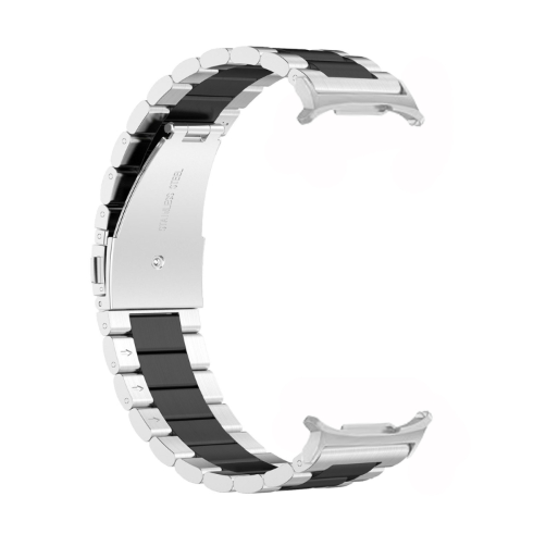 Металевий ремінець для Samsung Galaxy Watch Ultra / Watch 7 Ultra (Silver/black)