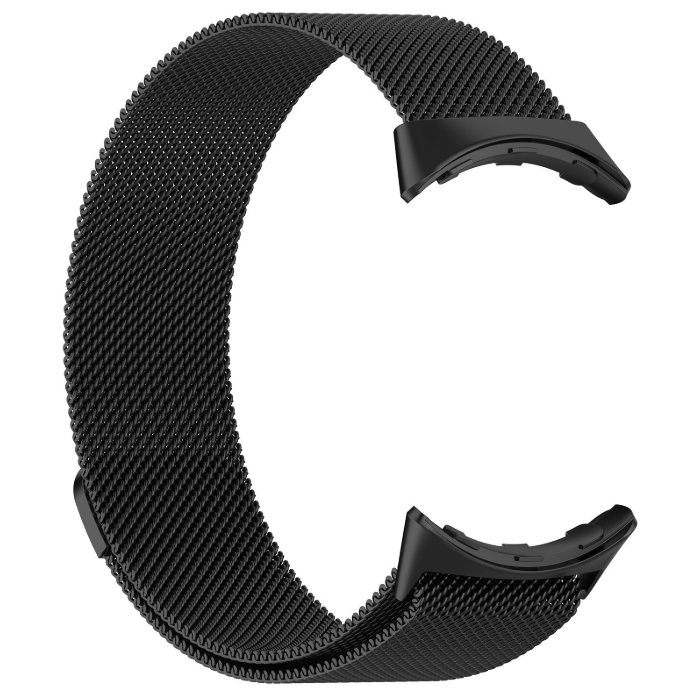 Металевий ремінець Milanese Loop для Google Pixel Watch 3 (45 мм) (Чорний)