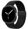 Ремінець плетений нейлоновий з магнітною застібкою для Samsung Watch 22 мм (black)