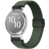 Ремінець для смарт-годинника Garmin Lily 2 (14 мм) з плетеного нейлону (Зеленый)