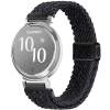 Ремінець для смарт-годинника Garmin Lily 2 (14 мм) з плетеного нейлону (Темно сірий)