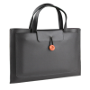 Сумка-чохол для ноутбука 15.6"/16" PU шкіра (Чорна)