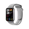 Ремінець силіконовий для Xiaomi Mi Band 8 Pro / 9 Pro з металевим кріпленням (Темно-сірий)