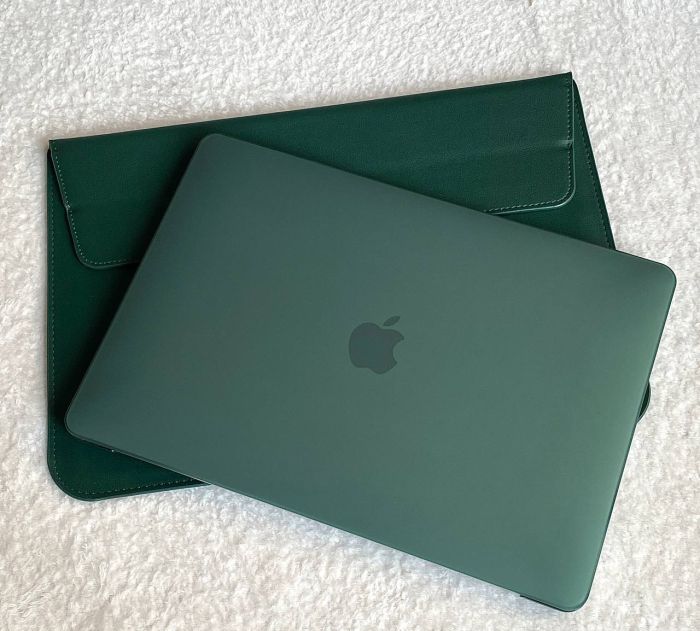 Чохол для MacBook Pro 13.3 (2016-2022) M1/M2 Матовий (Изумрудный)