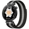 Ремінець міланська петля 22mm  (Black/White)
