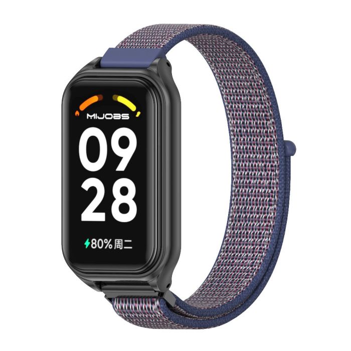 Ремінець Mijobs Loop для Redmi Band 3 / Mi Band 9 Active (Синій)