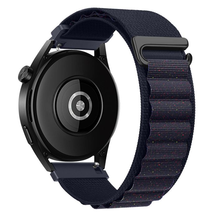Ремінець Alpine для смарт годинника - 20 мм.,  (Синій / Blue)