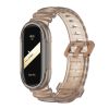 Ремінець силіконовий MIJOAS для Miband 8/9 (Прозоро-коричневий)