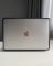Пластикова накладка c силіконовим бампером для Macbook Pro 16" A2485, A2780 (Прозрачный + черный бампер)