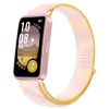 Нейлоновий ремінець для Huawei Band 8 / 9 з липучкою (Pink)