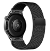 Швидкозйомний магнітний ремінець Milanese Loop 20 мм (кнопкове кріплення, оновлена модель) (чорний)
