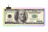 Килимок для миші з LED підсвіткою 80*30 см. "MONEY" (100$ Old)