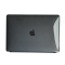 Чохол для MacBook Air 13" (2018 - 2020 | M1 | A1932 | A2337) з блискітками (Чорний)