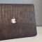 Чохол накладка на MacBook air 13 M1 ( 1932/2337 ) ШКІРЯНИЙ (Coffee)