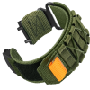 Тактичний нейлоновий ремінець для Amazfit T-Rex 3 (22 мм) з липучкою MOLLE (Зелений)