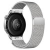 Швидкозйомний магнітний ремінець Milanese Loop 20 мм (кнопкове кріплення, оновлена модель) (срібний)