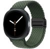 Ремінець плетений нейлоновий з магнітною застібкою для Samsung Watch 22 мм (olive green)