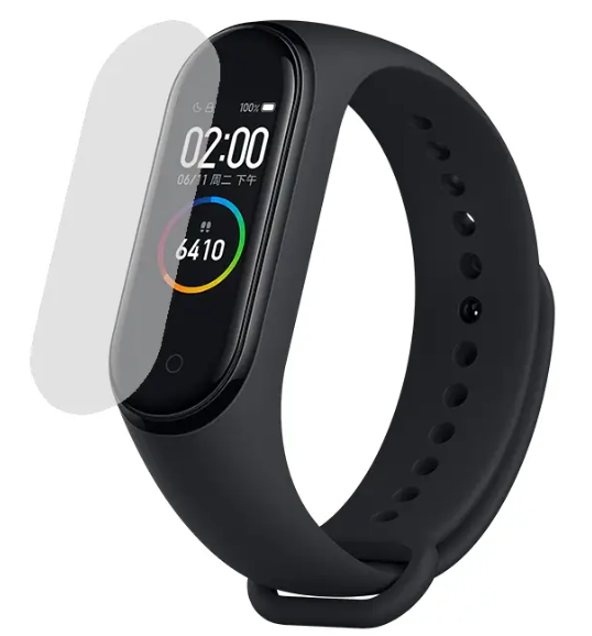 Комплект захисних плівок на Mi Band 3/4 ( 4 шт.)