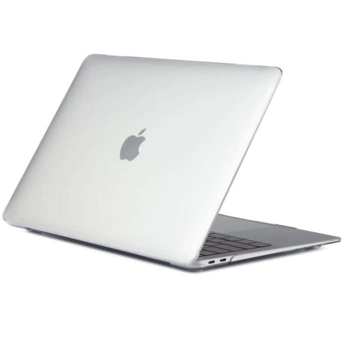 Чохол для MacBook Pro 13" M2, Фіолетовий (Прозорий)