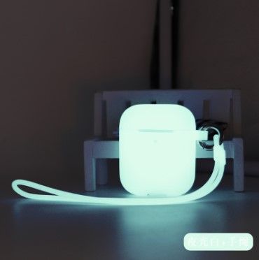Чехол BlackPink для AirPods Светящийся, Яркий Белый (Яркий Белый)