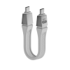 Кабель USB4 Type-C 80Gbps 240W PD 8K/16K з E-Marker чіпом (білий)